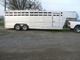 1994 Aluminum Barrett Livestock Trailer