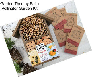 Garden Therapy Patio Pollinator Garden Kit
