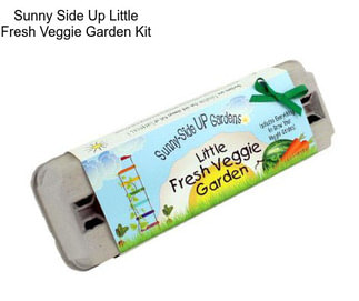 Sunny Side Up Little Fresh Veggie Garden Kit