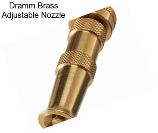 Dramm Brass Adjustable Nozzle