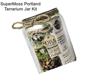 SuperMoss Portland Terrarium Jar Kit