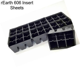 REarth 606 Insert Sheets