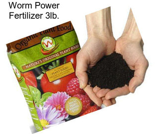 Worm Power Fertilizer 3lb.