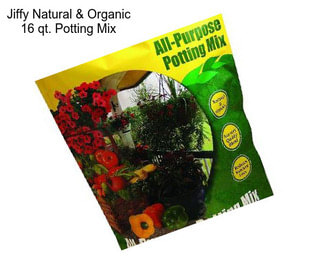 Jiffy Natural & Organic 16 qt. Potting Mix
