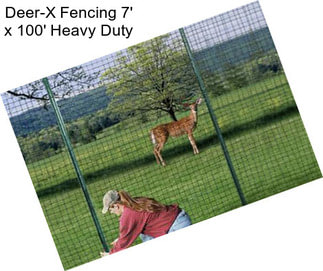 Deer-X Fencing 7\' x 100\' Heavy Duty