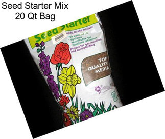 Seed Starter Mix 20 Qt Bag
