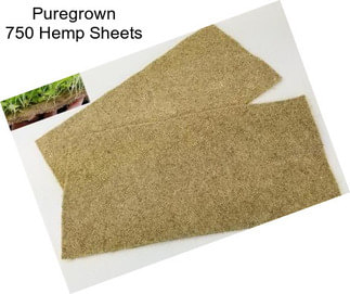 Puregrown 750 Hemp Sheets