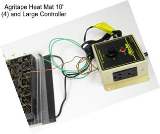 Agritape Heat Mat 10\' (4) and Large Controller