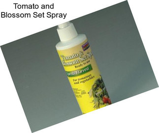 Tomato and Blossom Set Spray