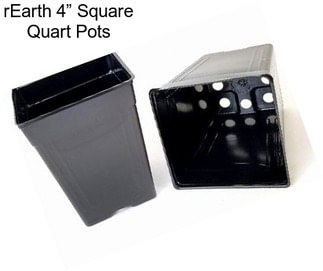 REarth 4” Square Quart Pots