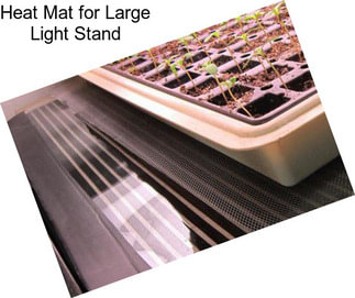 Heat Mat for Large Light Stand