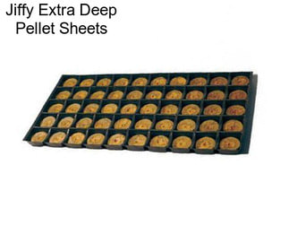 Jiffy Extra Deep Pellet Sheets