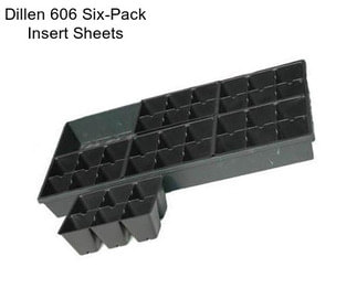 Dillen 606 Six-Pack Insert Sheets