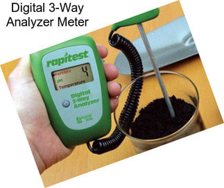 Digital 3-Way Analyzer Meter