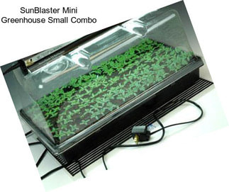 SunBlaster Mini Greenhouse Small Combo