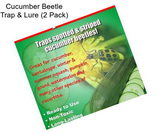 Cucumber Beetle Trap & Lure (2 Pack)