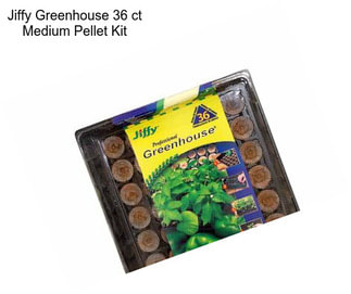 Jiffy Greenhouse 36 ct Medium Pellet Kit