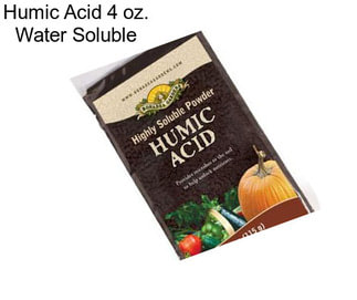 Humic Acid 4 oz. Water Soluble