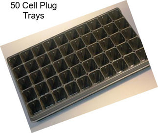 50 Cell Plug Trays