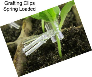 Grafting Clips Spring Loaded
