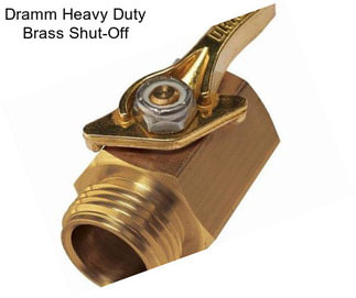 Dramm Heavy Duty Brass Shut-Off