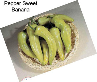 Pepper Sweet Banana