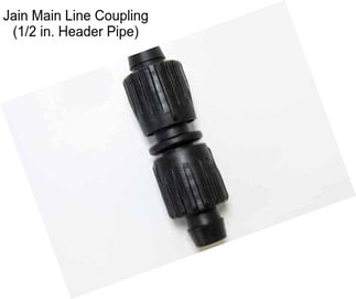 Jain Main Line Coupling (1/2 in. Header Pipe)