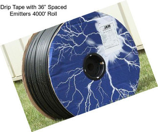 Drip Tape with 36” Spaced Emitters 4000\' Roll