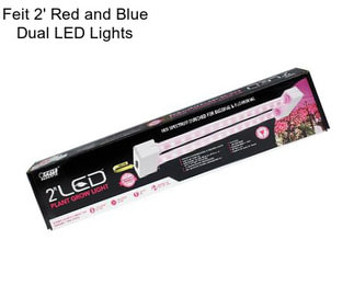 Feit 2\' Red and Blue Dual LED Lights