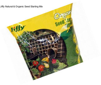 Jiffy Natural & Organic Seed Starting Mix