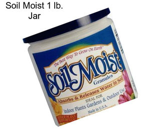 Soil Moist 1 lb. Jar