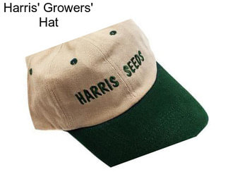 Harris\' Growers\' Hat