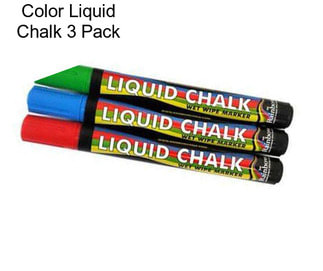 Color Liquid Chalk 3 Pack