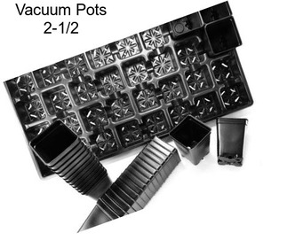 Vacuum Pots 2-1/2\