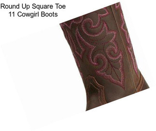 Round Up Square Toe 11\