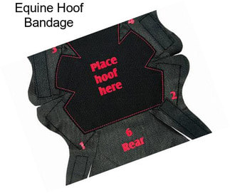 Equine Hoof Bandage
