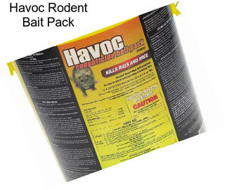 Havoc Rodent Bait Pack