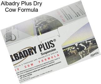 Albadry Plus Dry Cow Formula