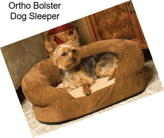 Ortho Bolster Dog Sleeper