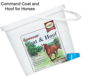 Command Coat and Hoof for Horses