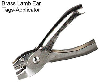 Brass Lamb Ear Tags-Applicator