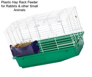 Plastic Hay Rack Feeder for Rabbits & other Small Animals