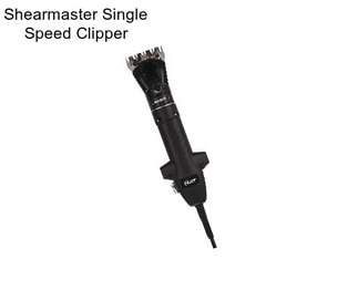 Shearmaster Single Speed Clipper