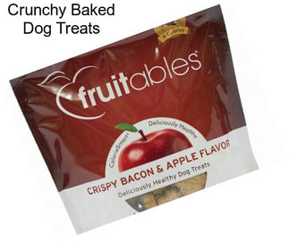 Crunchy Baked Dog Treats