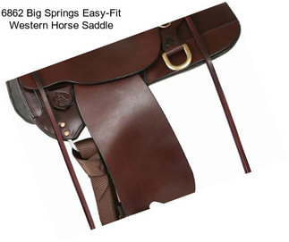 6862 Big Springs Easy-Fit Western Horse Saddle