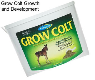 Grow Colt Growth and Development