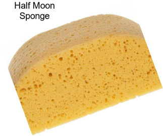 Half Moon Sponge