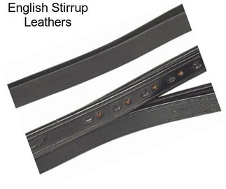 English Stirrup Leathers