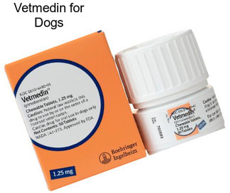 Vetmedin for Dogs