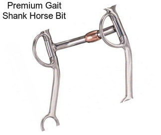 Premium Gait Shank Horse Bit